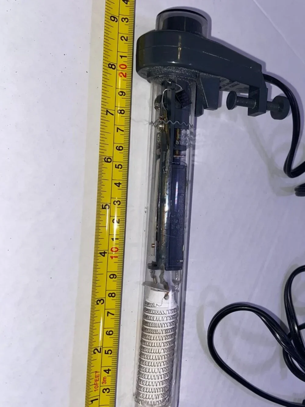 Top Fin Adjustable Aquarium Heater Clip-On Tank Heater